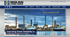 Desktop Screenshot of nolanpower.com